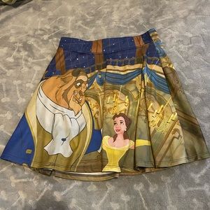 Disney Women’s size M Beauty & the Beast skirt